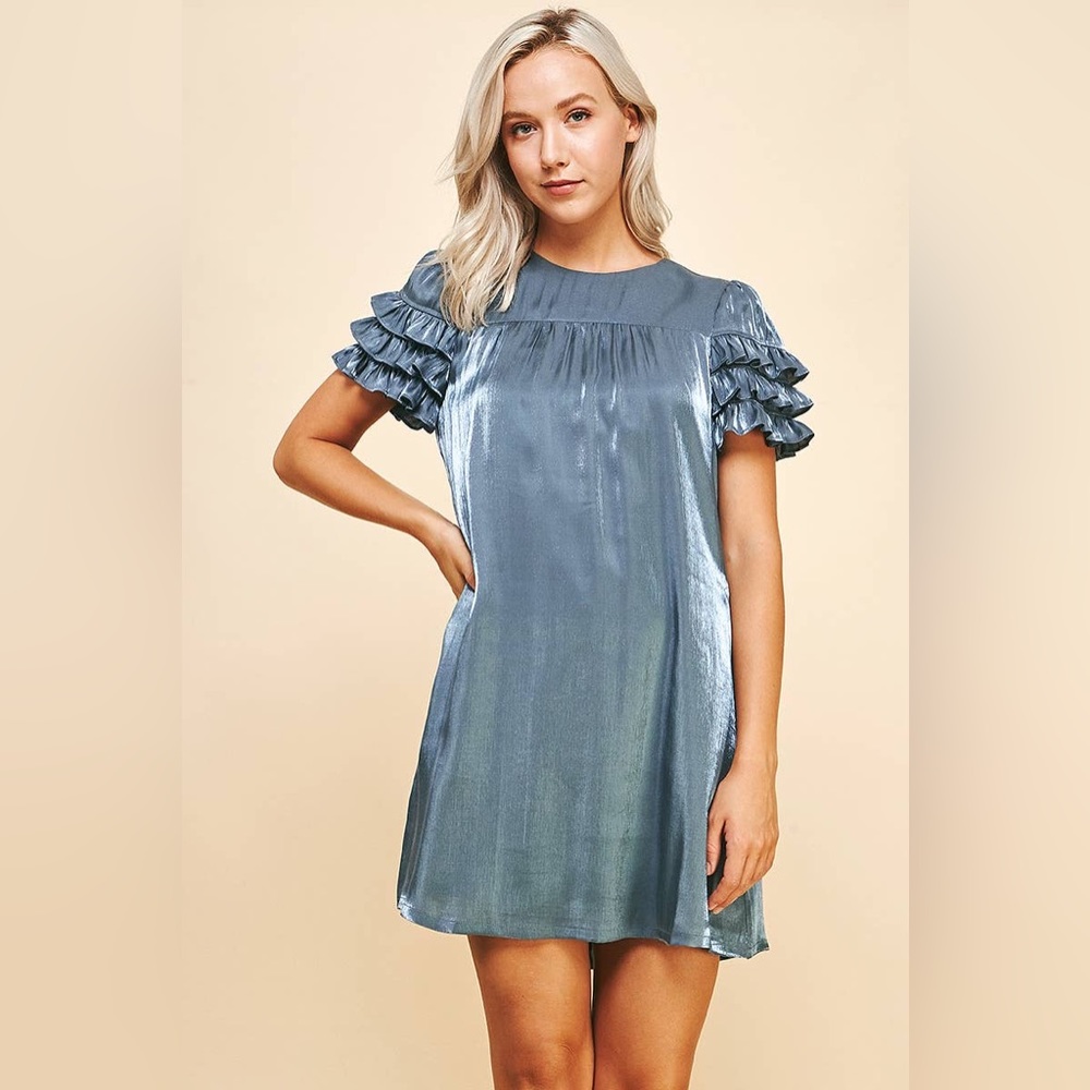 Satin Mini Dress